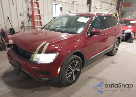 2018 Volkswagen Tiguan 2.0T Se/2.0T Sel z USA, uszkodzony, nr VIN 3VV2B7AX8JM013778